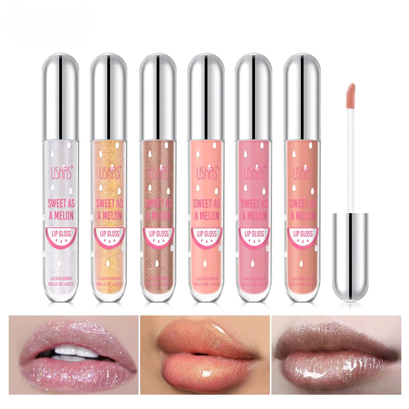 12 Kleur Spiegel Parel Lipgloss Waterdichte Langdurige Hydraterende Lippenstift Glans Glitter Lipgloss Vrouwen Make-Up Cosmetica