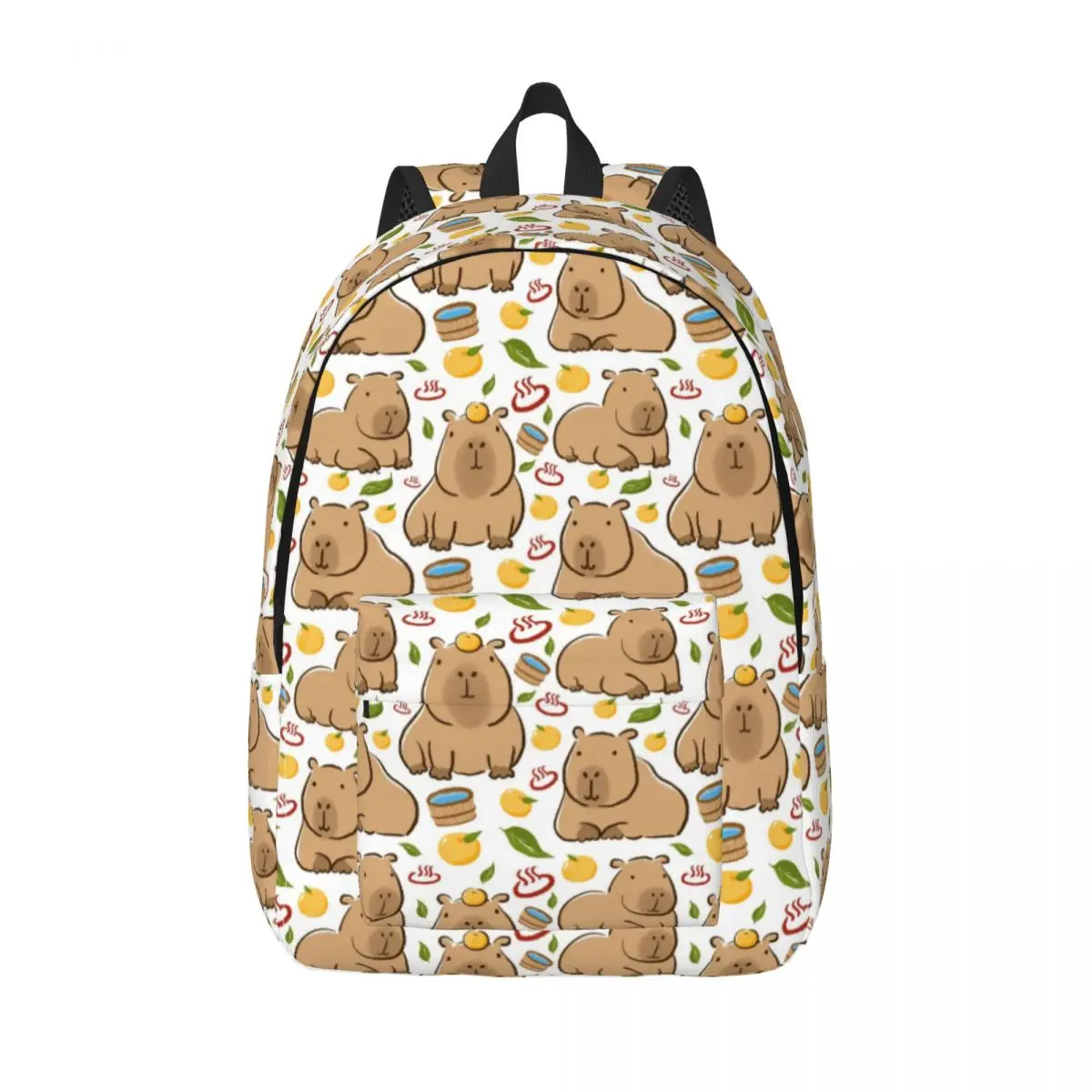 Capibara Yuzu Onzen Zaino modello bagno per ragazzo ragazza bambini studente scuola bookbag zainetto asilo borsa primaria sport