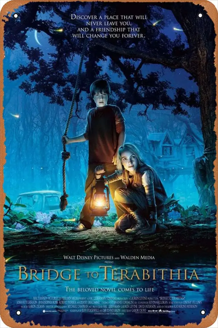 Brücke zu Terabithia (#1 von 3) entdecken Sie einen Ort, der Sie nie verlassen wird, und eine Freundschaft, die Sie für immer verändern wird. 2007 m