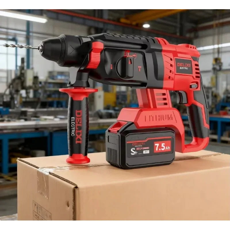 Brushless Cordless Hammer/Multi-Function Three-Purpose Electric Drill/Hand Pick