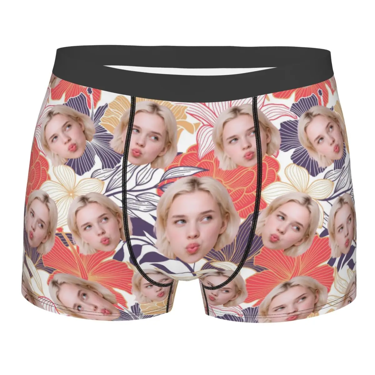 

Personalized Custom Mens Boxers Briefs For Husband Boyfriend Gift Customized Face Photo Design Underwear Cool Briefs Underpants