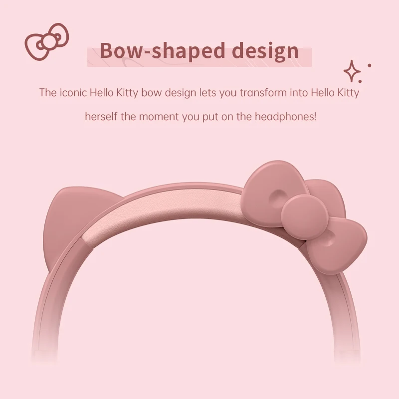 Razer × Sanrio Hello Kitty Limited Edition Rose Gold Over-Ear PC Gaming Headset