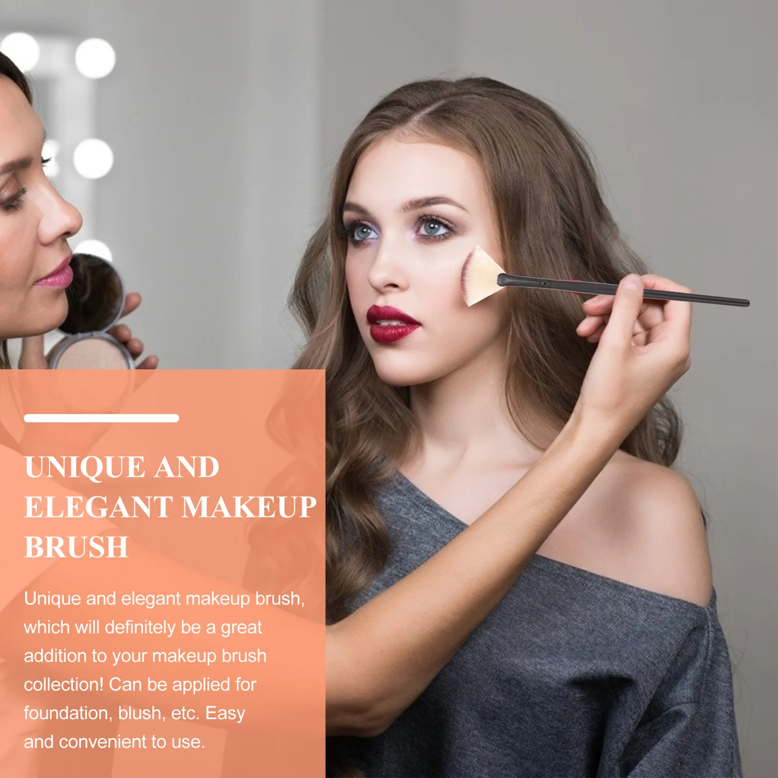 12 Uds. Pincel para máscara Facial, pinceles de maquillaje de belleza en forma de abanico, herramientas aplicadoras para el cuidado de la piel, uso en salón en casa, herramienta de belleza facial