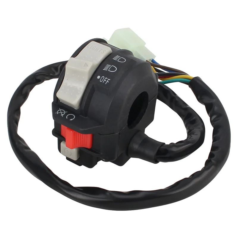 

1 PCS Left Handlebar Kill Switch Start Headlight 4GB839730000 Black ABS For Wolverine 350 YFM350FX 4X4