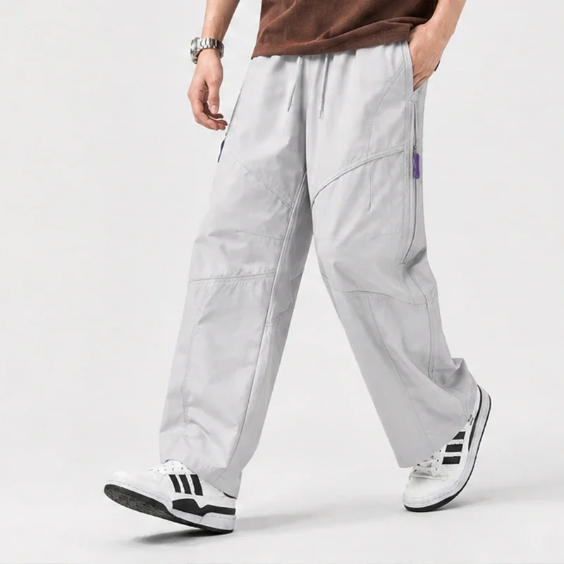 New Couple Outdoor Fishing Casual Straight Leg Pants Breathable Wear-resistant Waterproof Loose Comfortable Breathable Pants