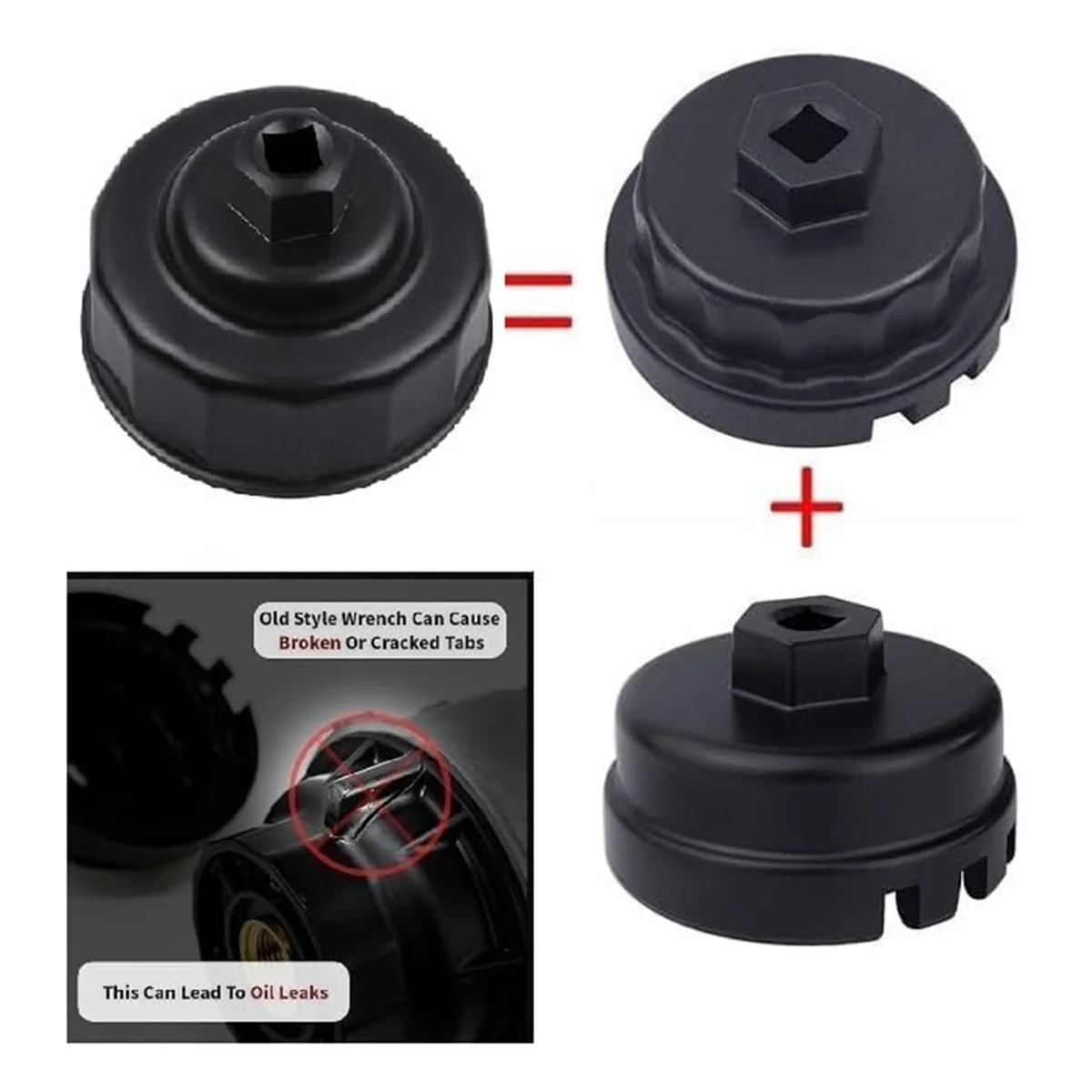 

Ключ для масляного фильтра ABNJ, сливной инструмент и усовершенствованная масляная воронка с резьбой двигателя. Набор инструментов для замены масла