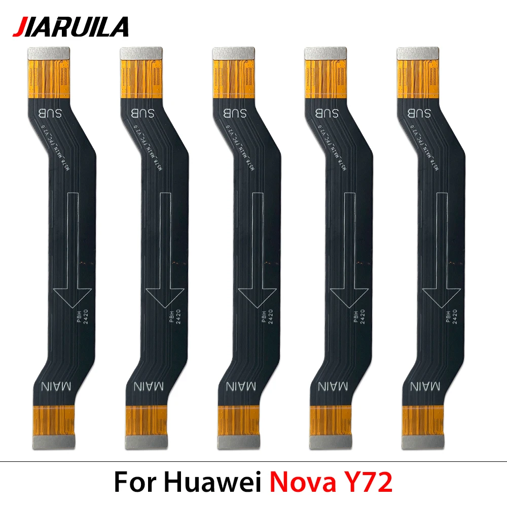 

20 шт./лот, основной ЖК-дисплей FPC, гибкая материнская плата для Huawei Mate 40 Pro 50 Nova 11 Y60 Y61 Y70 Plus Y72 Y91 P60 Pro