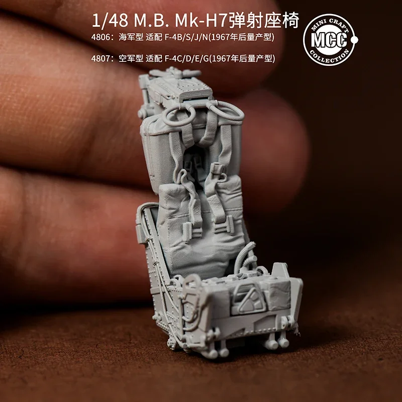 MCC 3D resin print, 4806 Navy F-4B/S/J/N Air Force F-4C/D/E/F/G ejection seat 1/48