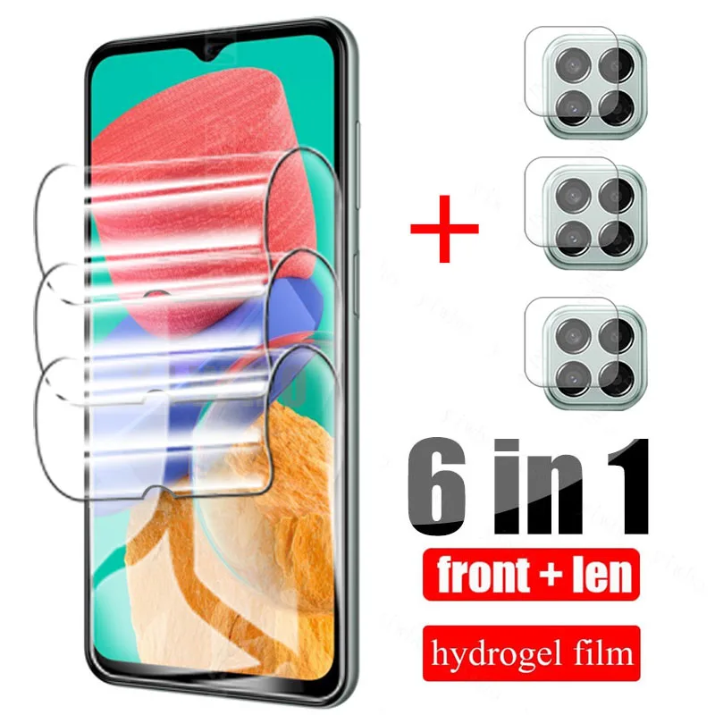 

Hydrogel Film for Samsung M33 M23 M21 A12 A13 A23 M12 M22 Camera Lens Screen Protector for Samsung Galaxy M23 Tempered Glas Film