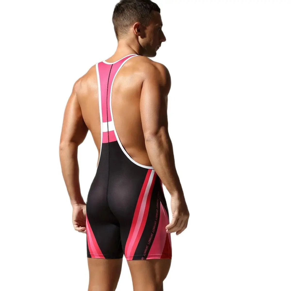 Body moldeador de cuerpo sin costuras para hombre, chaleco de gimnasio de una pieza Sexy, peleles, mono cómodo para el hogar