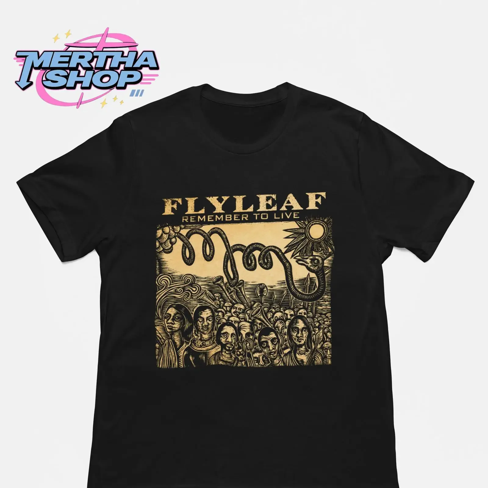 Футболка Flyleaf Metal Rock Music Remember To Live, винтажный мерч, хлопок, винтажная обработка, комфортная, модная, эластичная
