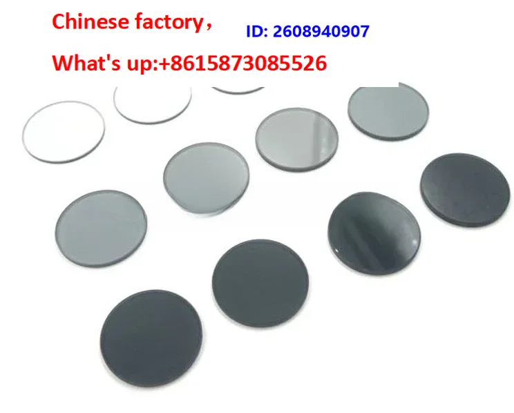 6Pcs φ 25.4mm neutral attenuator filter T = 0.01~ 95% medium g-ray den-sity mi-rror ND mirr-or dimmer filter