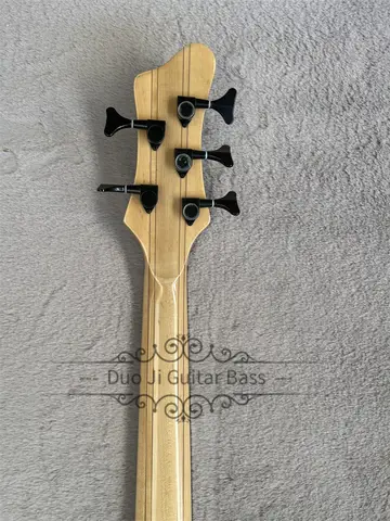 5 तार वाला बेस गिटार, टैन ब्लैक बेस, मेपल नेक, ऐश वुड बॉडी, फिक्स्ड ब्रिज, एक्टिव बैटरी, 24 फ्रेट्स, फैन फिंगरबोर्ड 8 best sales बास गिटार बॉडी - №4