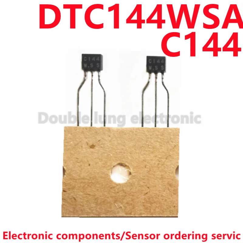 10PCS/100PCS/LOT DTC144WSA DTC144WS DTC144 C144WS C144 TO92S Digital transistors (built-in resistors)