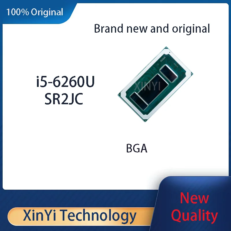 100% test very good product SR2JC i5-6260U bga chip reball with balls IC chips