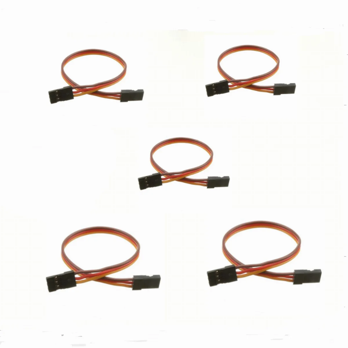 10cm Quadcopter Extension Servo Futaba Lead JR Male To Male Wire Cable RC Accessories for RC Quadcopter FPV Car Helicopter