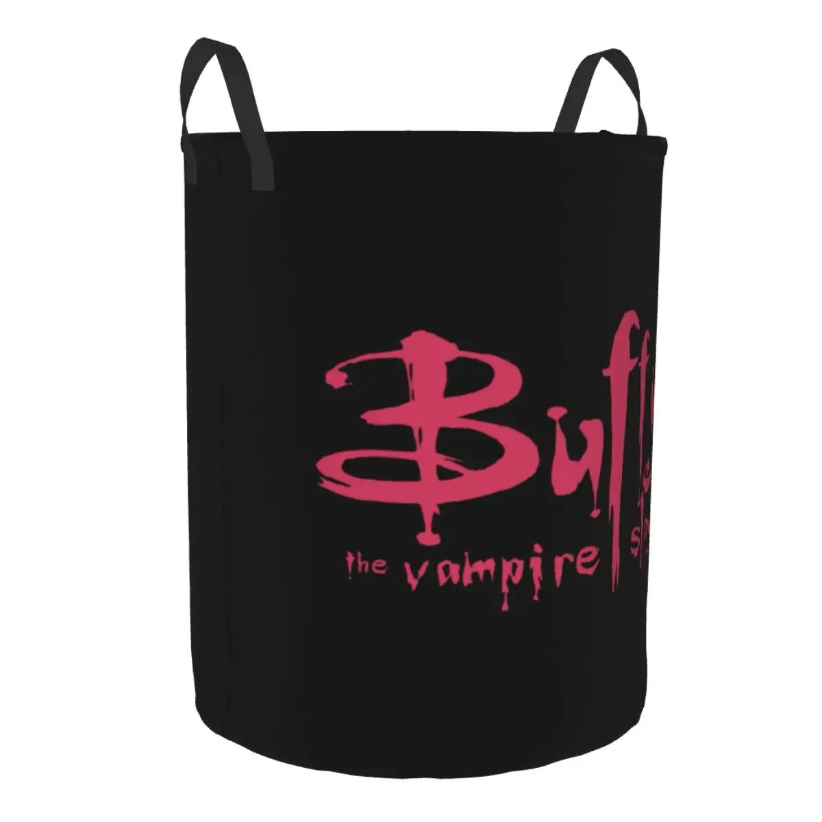 Buffy The Vampire Slayer Laundry Basket Collapsible Large Capacity Clothes Storage Bin Supernatural TV Show Baby Hamper