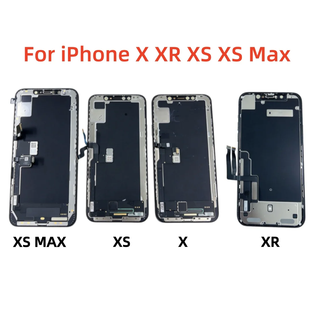 Original OEM Full Assembly LCD Display Touch Screen for iPhone X XR XS Max — OEM Screen Replacement for iPhone X Series