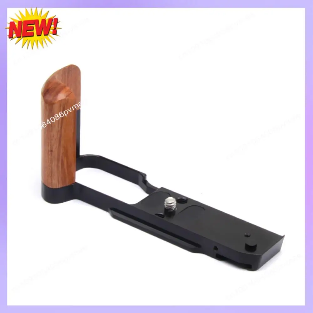T24C Quick Release L Plate Wooden Side Handle Bracket Handgrip For NIKON ZFC Digital Camera Tripod Accessories