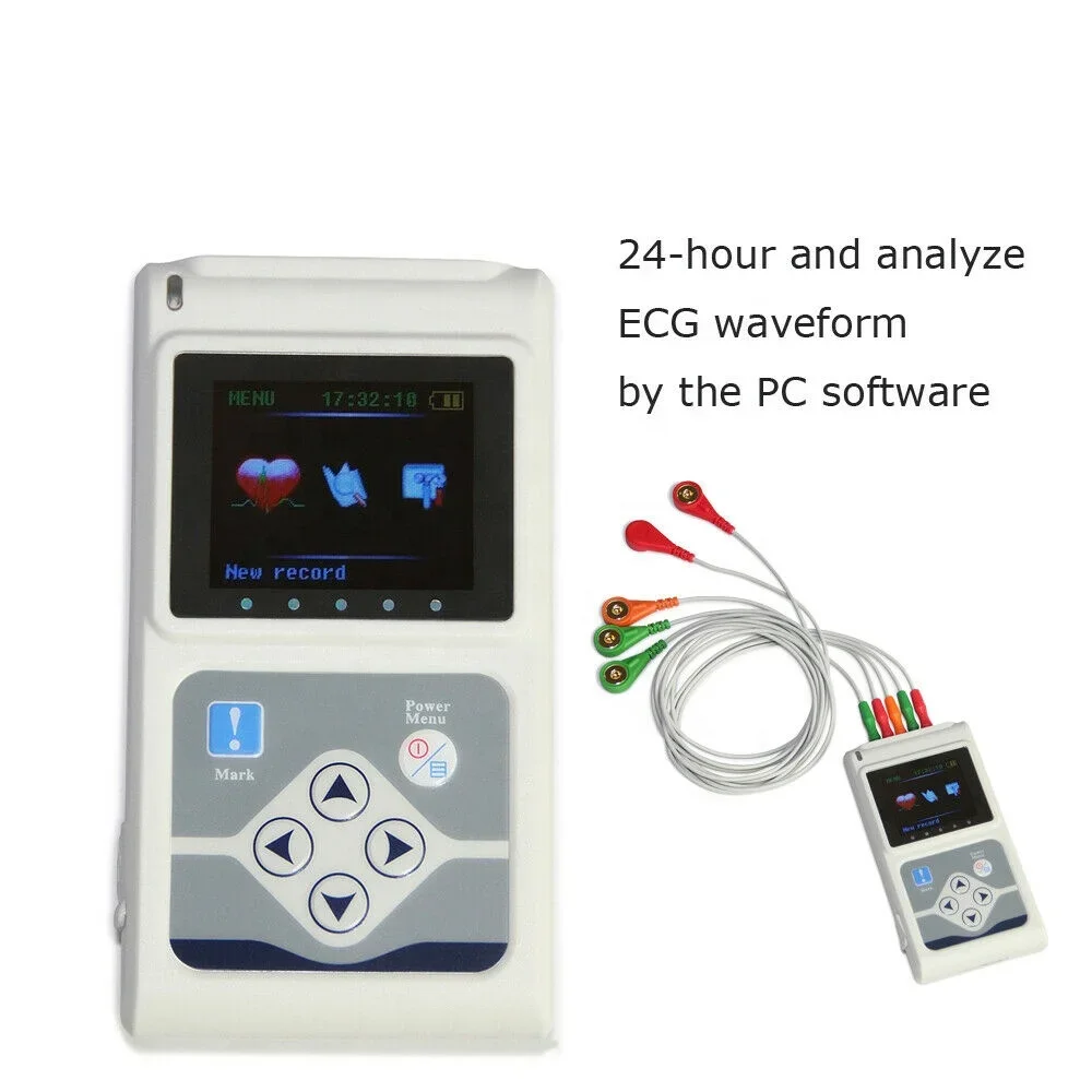 Digital 24 Hour 12 Lead Dynamic Holter System fast shipping