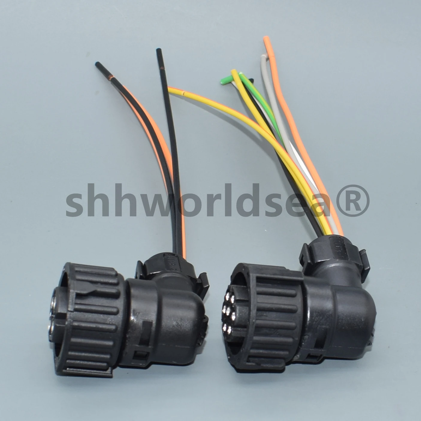 shhworldsea 1.5 mm BU-STE KPL CIRCULAR DIN HOUSINGS Male Female Connector 968421-1 967650-1 1718230-1 with cable Sheath