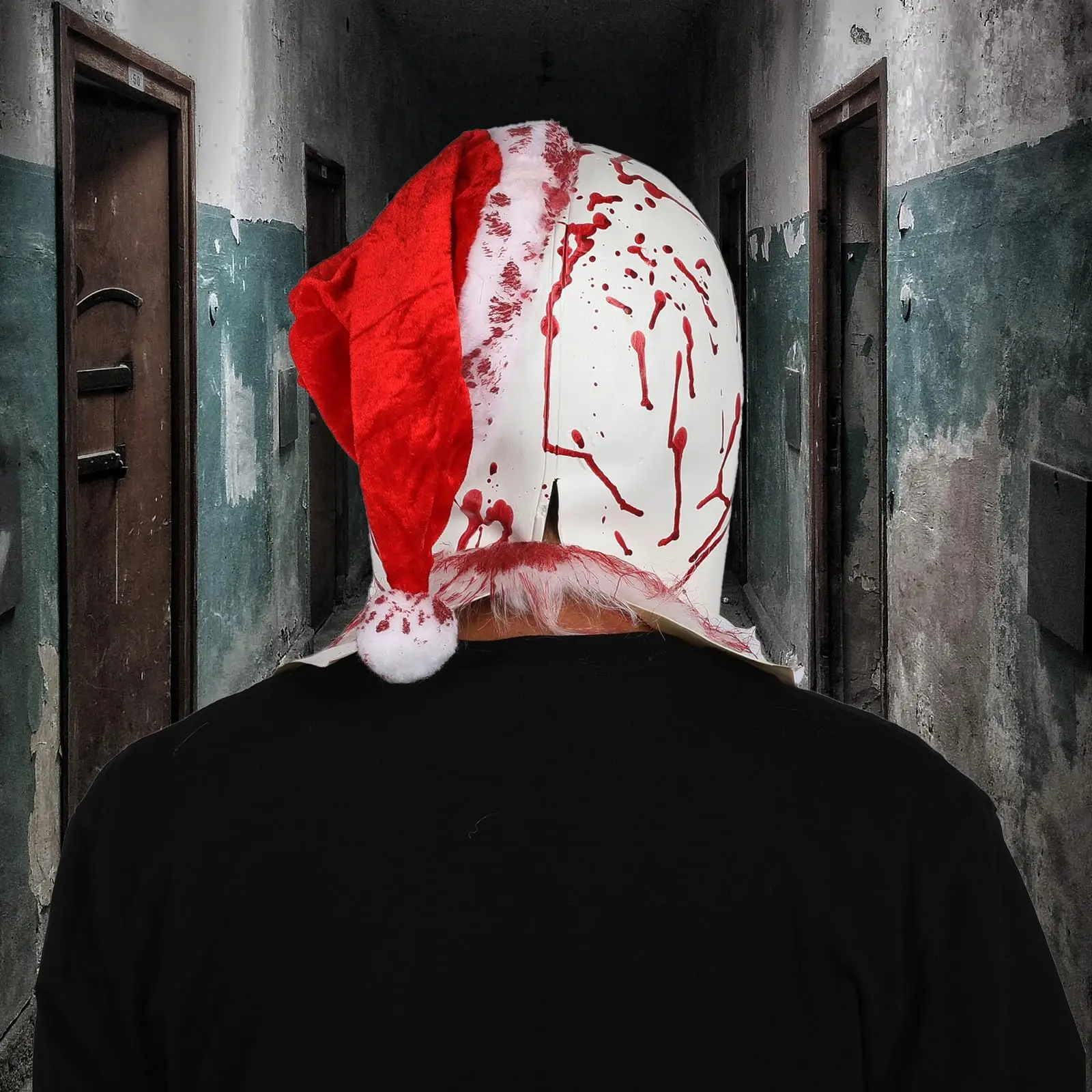 블러디 클라운 마스크 아트 더 클라운 라텍스 마스크 무서운 킬러 풀 헤드 헬멧 할로윈 코스프레 의상 소품 성인용