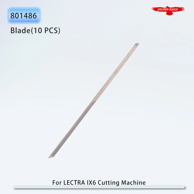 

10 Pieces 801486 HSS Straight Cut Blade Knife For Lectra VECTOR IX6 Automatic Cutting Machine 310x7x2 mm
