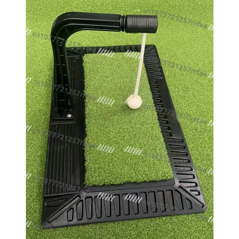 Golf swing practitioner, ranging practitioner, electronic indoor swing practitioner