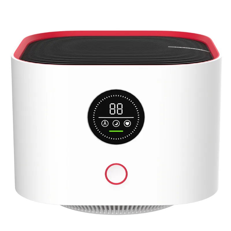 Portable A3 Plastic Desk Air Purifier Cross-Border New Product Negative Ion Formaldehyde & PM2.5 Odor Removal USB Powered