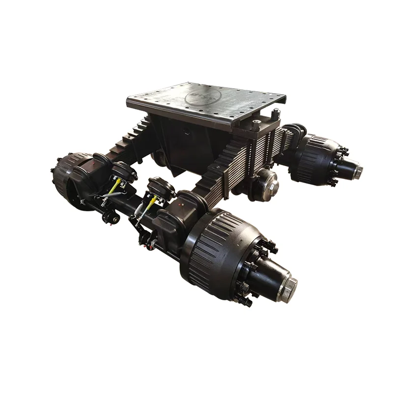 High Quality Trailer Truck Parts For Bpw Bogie Suspension With Leaf Spring Single Point Bogie Suspension Single Point Suspension