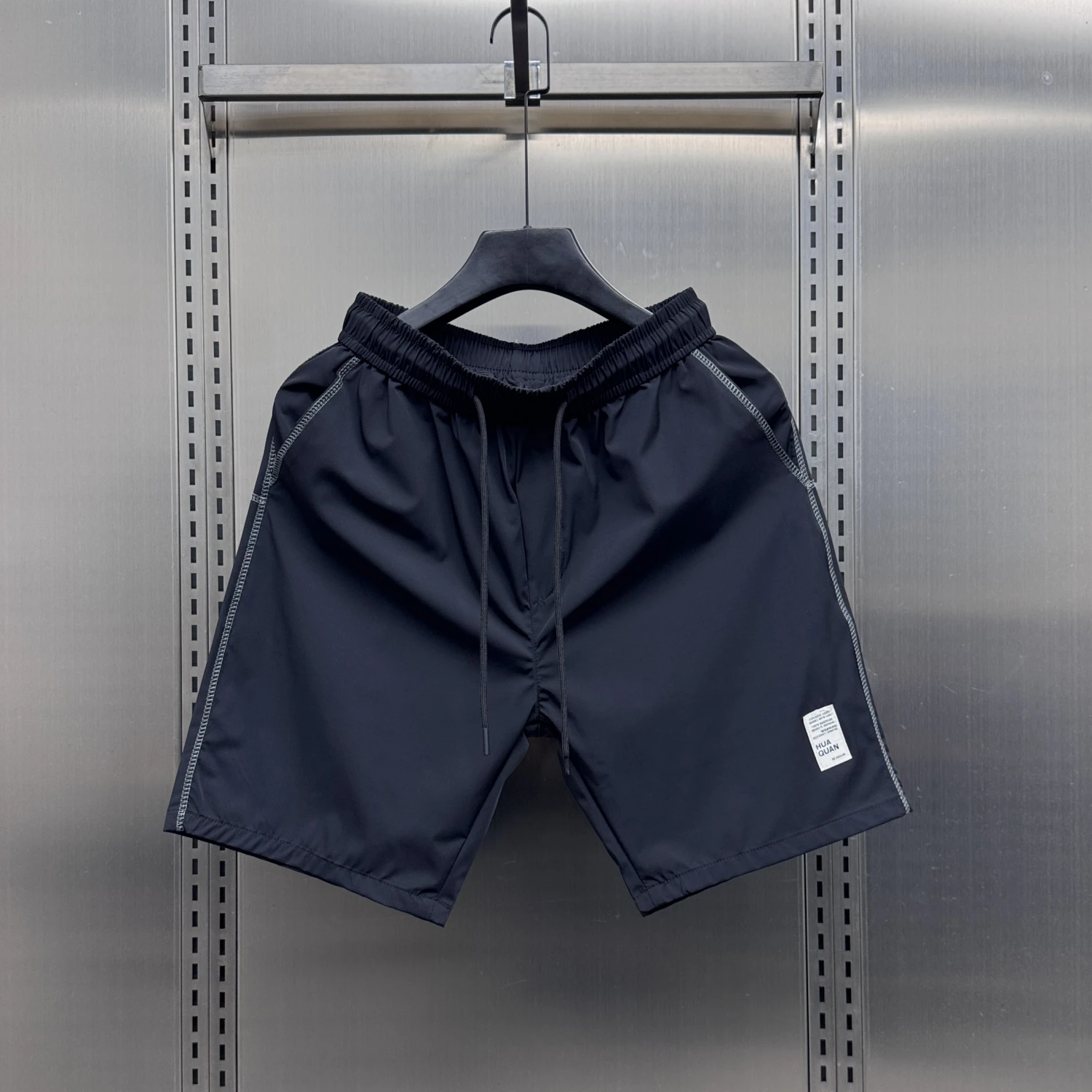 

Faionable Slim Fit Men's orts Casual Breathable Summer Thin Five-Point Beach Pants Youth Active Sle Qui Dry Straight Leg