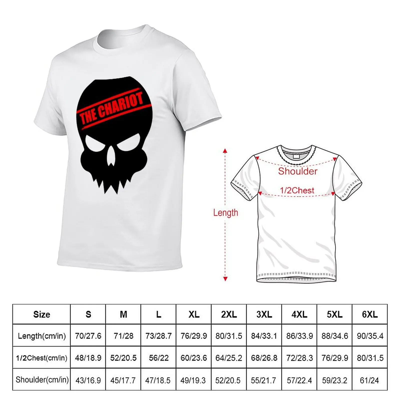 The Chariot Band T-Shirt t shirt man designer anime t shirts oversize T-Shirt