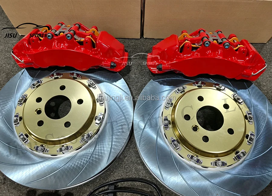 4 Pistons Universal High-Performance Big Brake Caliper Kit Tuning Brake System for Multiple Vehicle Models