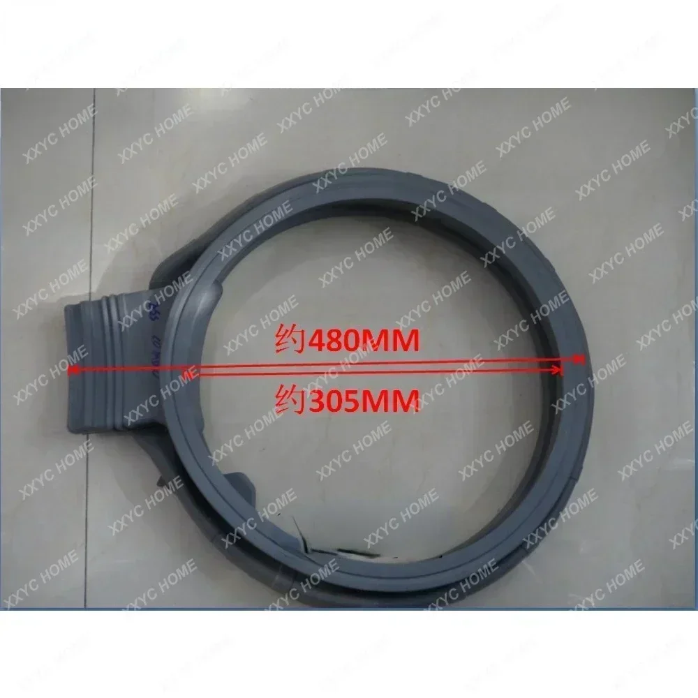 Новое уплотнительное кольцо дверцы стиральной машины Samsung DC64-01995A, уплотнительные резиновые детали шайбы
