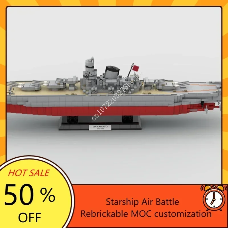 3591PCS Naval Military Aircraft Carrier Destroyer battleship Military warship Model Custom Puzzles birthday toys Christmas gift