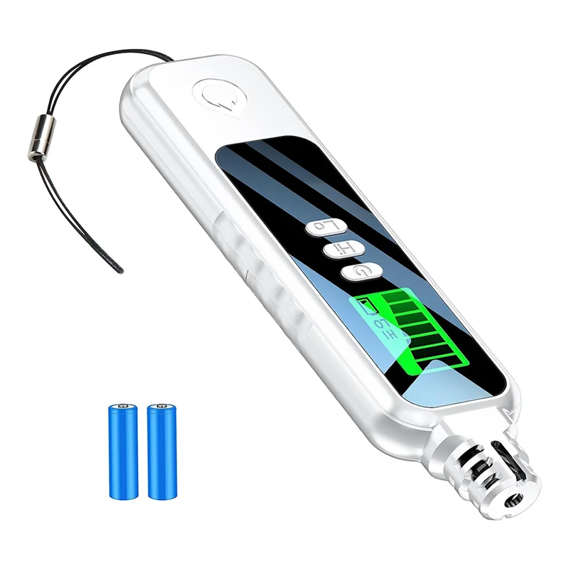 3C Electron 1 Piece Gas Leak Detector Portable Natural Gas Detector Alarm Sound Methane Hexane With LCD Screen 2 AAA Batteries F