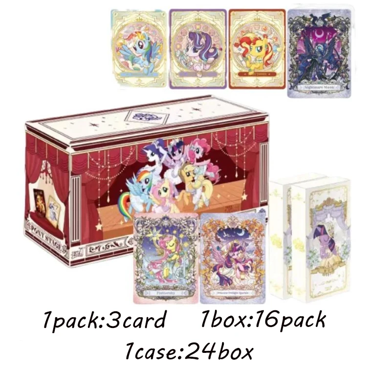 wholesale KAYOU Genuine My Little Pony Friendship Eternal Star Pack Wave 2 Anime Collectible Trading Booster Cards Gift