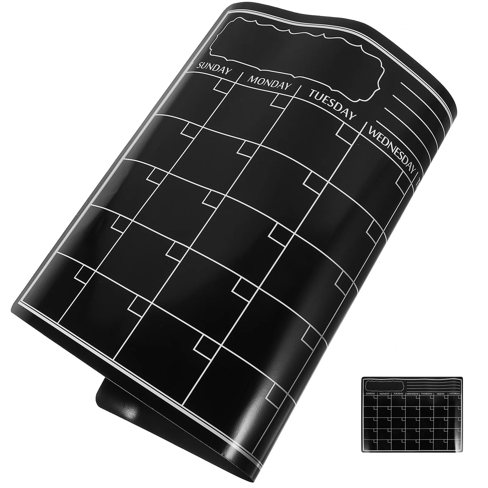 Magnetic Whiteboard Refrigerator Erasable Fridge Message Board Kitchen Reminder Schedule Plan Dry Erase Calendar Writing Board