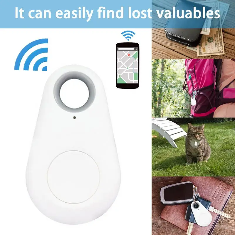 Mini GPS Tracker Mobile Blutooth 4.0 Locator Pets Keys Anti-Lost Device Wireless Tracking Smart Finder Kids Bag Wallet Locator