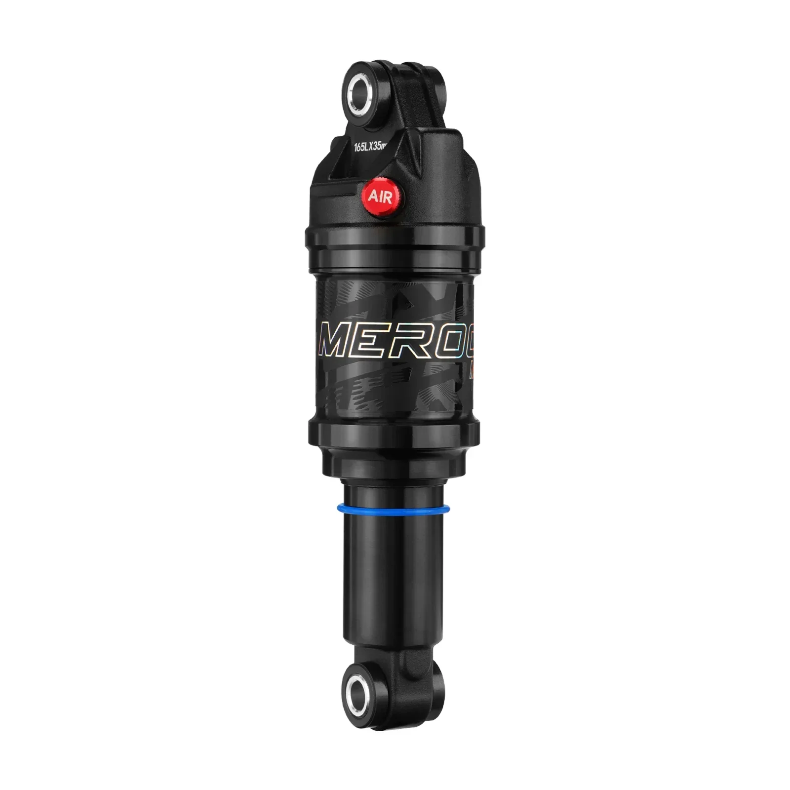 MEROCA Bicycle Air Shock Absorber 125mm/150mm/165mm/190mm Length Adjustable Air Pressure Mountain Bike Air Shock Rear Shock