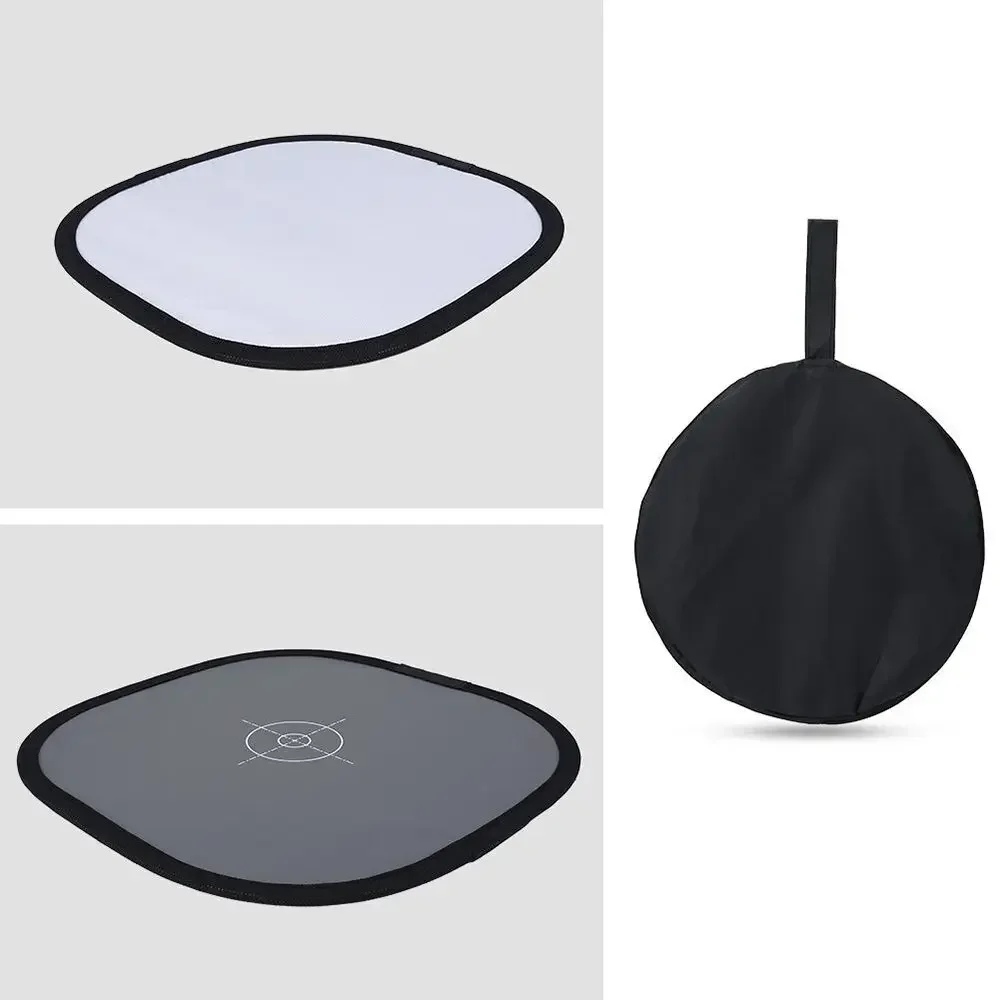 Lightdow 30cm 18% 접이식 그레이 카드 반사판은 노출을 정확하게 감지합니다. 운반용 가방이 있는 양면 포커싱 보드