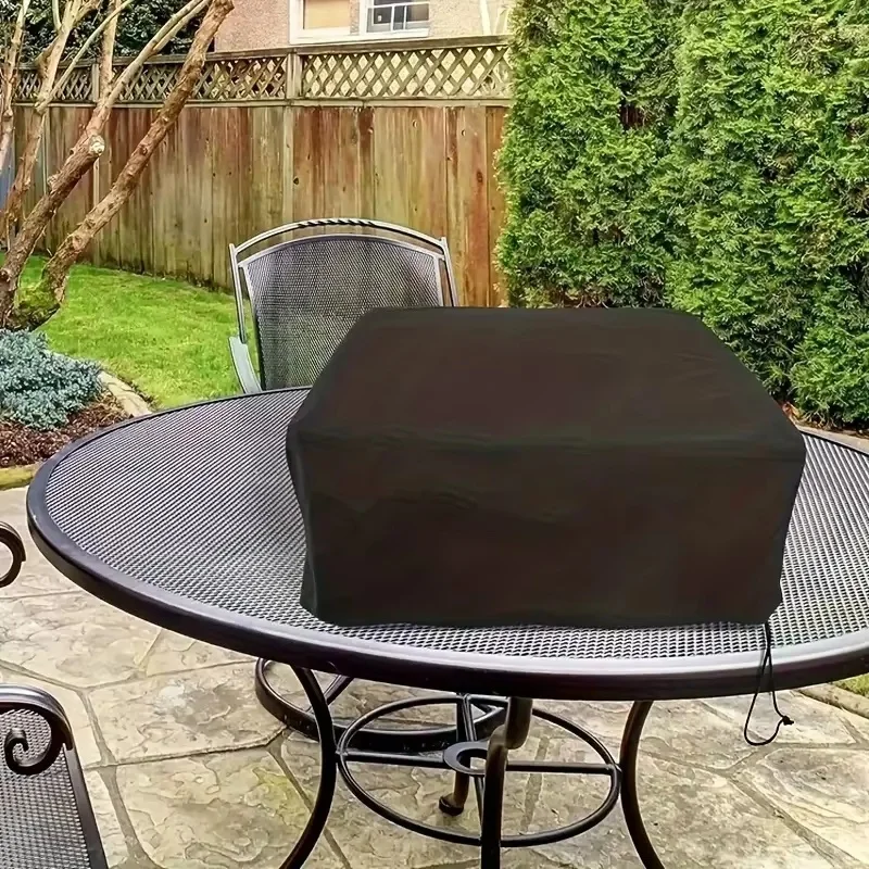 Oxford Cloth Grill Cover, Protective Cover, Also Suitable for RV Outdoor Camping Picnic BBQ Tools and Accessories - view 4