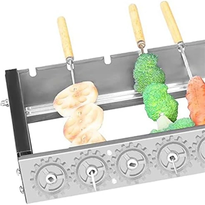 12 pezzi telaio ingranaggio parte fai da te accessori resistenti calore materiale metallico per griglie