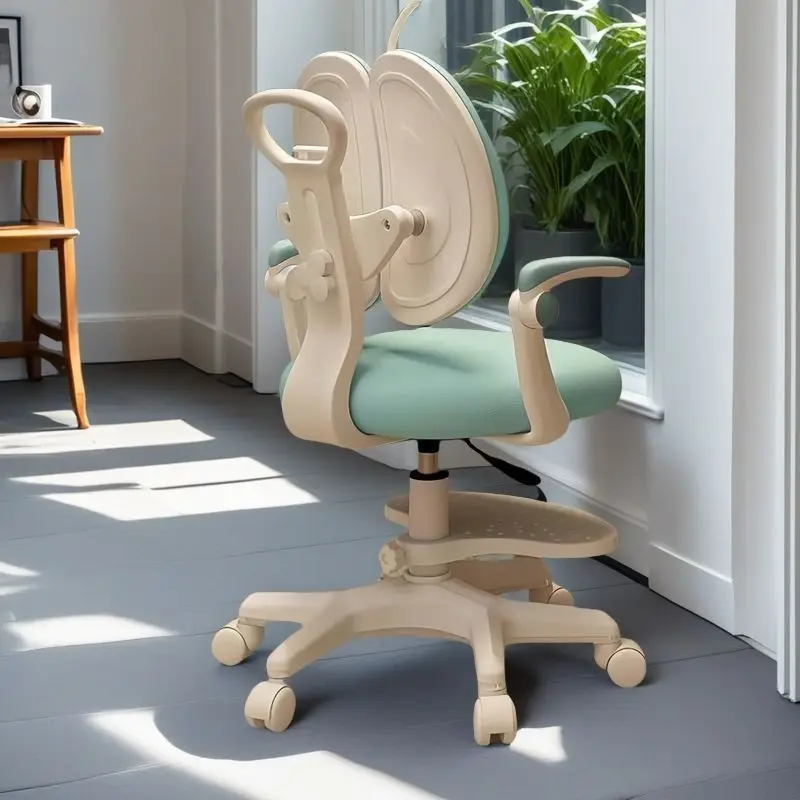 Ergonomics Boys And Girls Learn Chair Correct Sitting Posture Homework Foot Pedal Chair Household