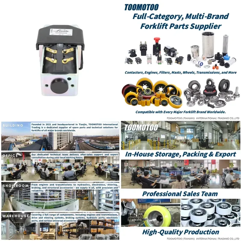 TOOMOTOO 7915692535 Contactor Complete Polished Fits Linde Electric/Diesel Forklift Part