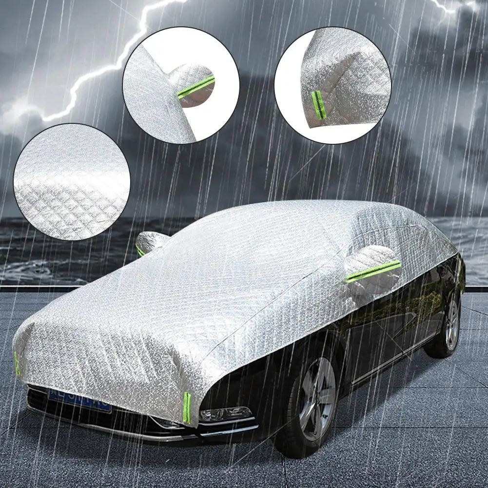 Car Cover Windshield Windproof Heat Insulation Cover Snow And Hail Protection Outdoor Awning Car Front Windshield Anti-frost