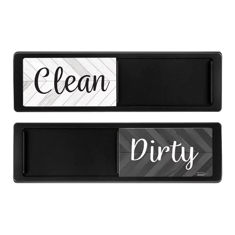 B97A-Magnetic Refrigerator Sticker For Dishwasher Double-Sided Guide Sign Fridge Indicator Magnet A