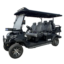 High Quality Exclusive EFI Water Cooling 300cc 350cc 2 4 6 8 10 12 Seater Gas Powered Lifted Off Road Gasoline Golf Cart