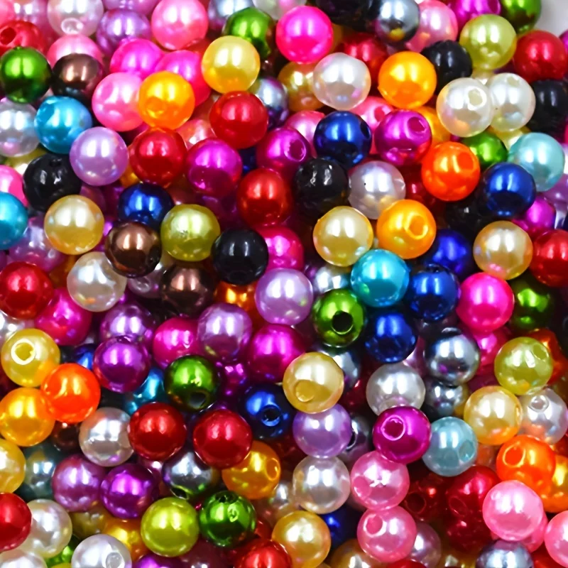 4/6/8/10Mm, Assorted Colors, Mini Fashion Cute Style, Jewelry Decoration Supplies， Diverse styles, exquisite and interesting.