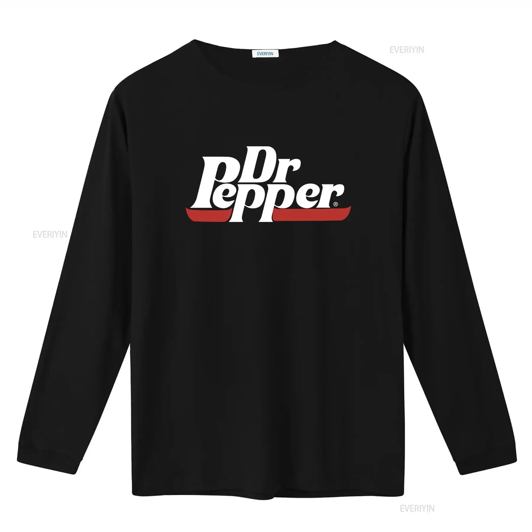 Dr Pepper Original Flavor Soda Logo Print Officially Licensed T Shirt New vintage Washed Stylish homme Soft streetwear